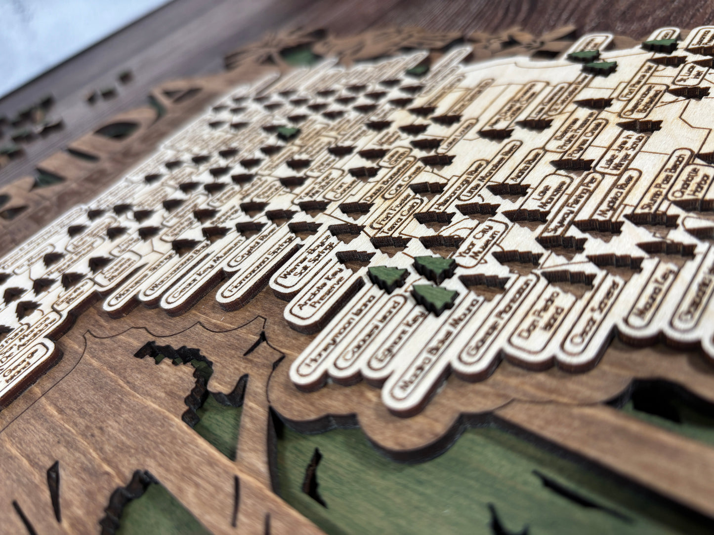 Florida State Parks Map with Story Tag