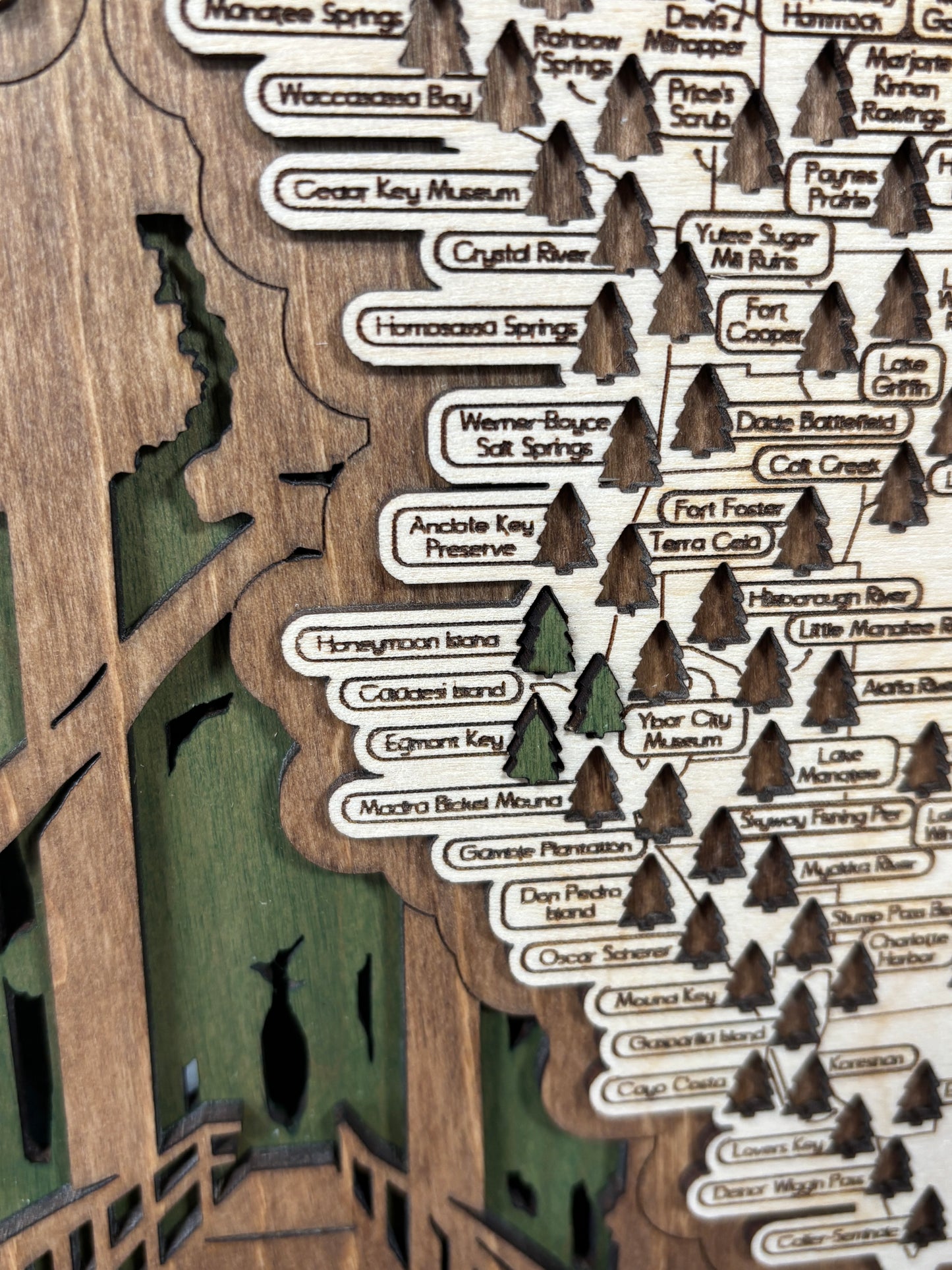Florida State Parks Map with Story Tag