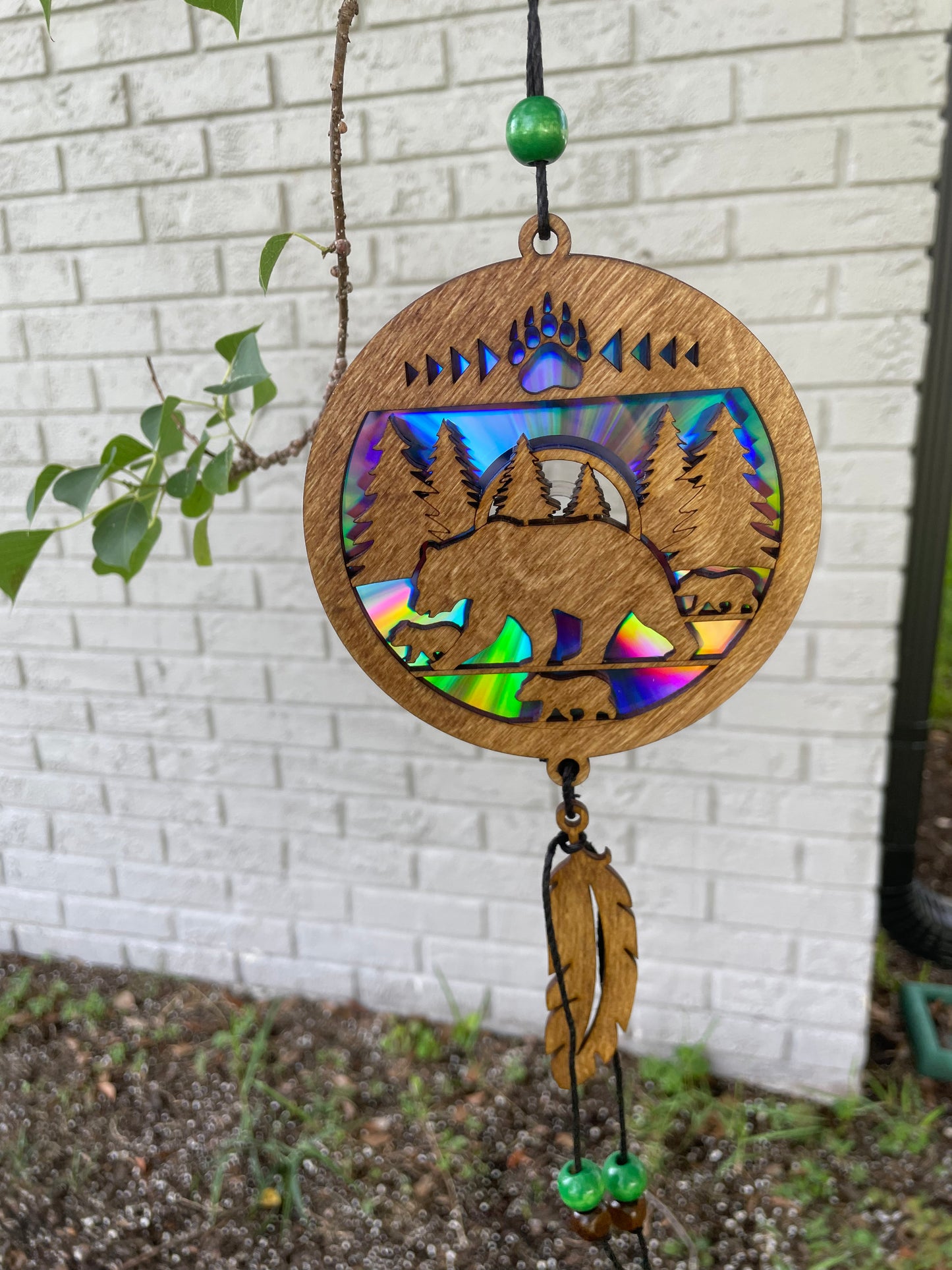Suncatcher, Mama Bear, Re-purposed DVD/CD
