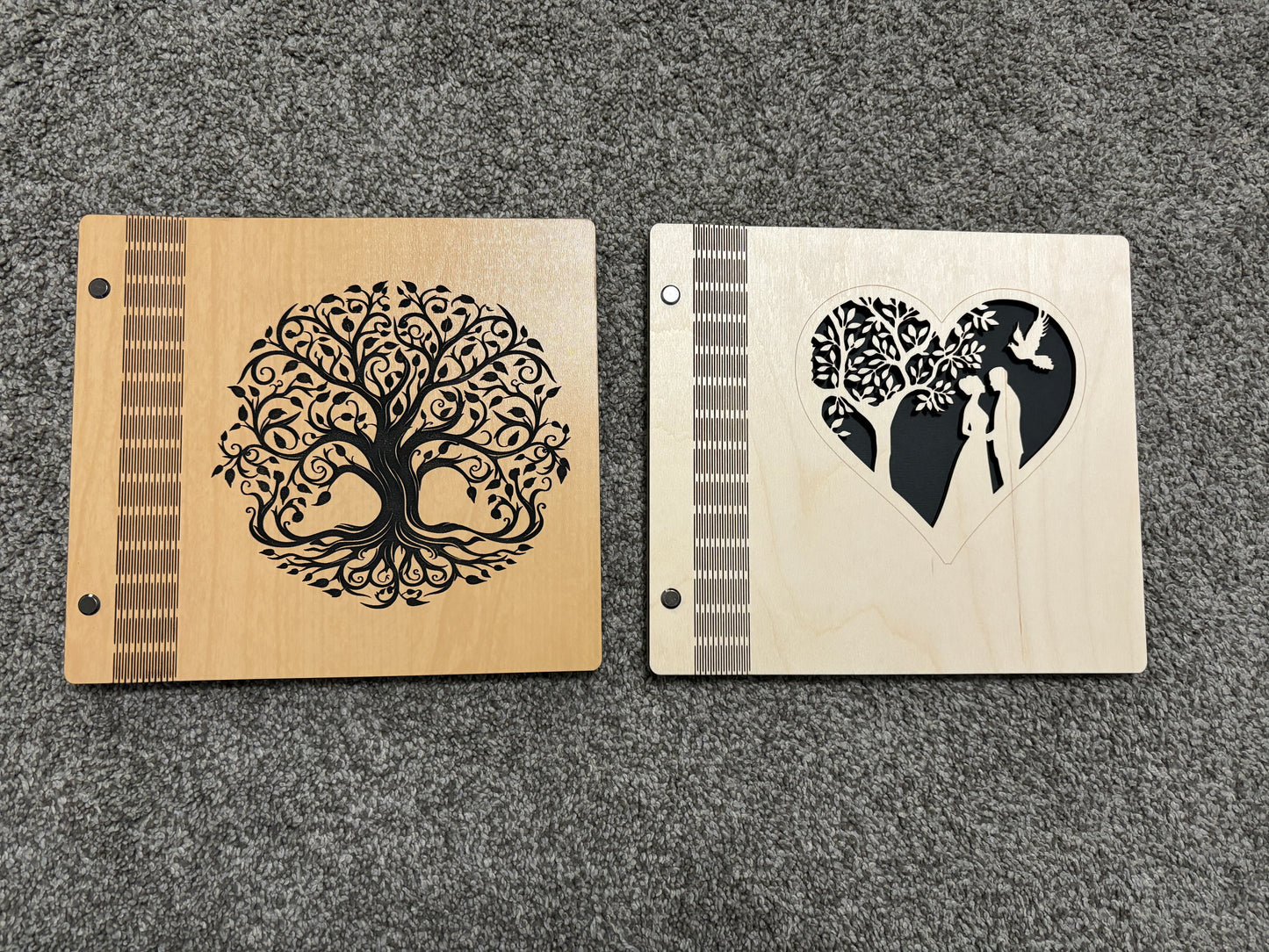 Photo Book with 8x8 scrapbook inserts
