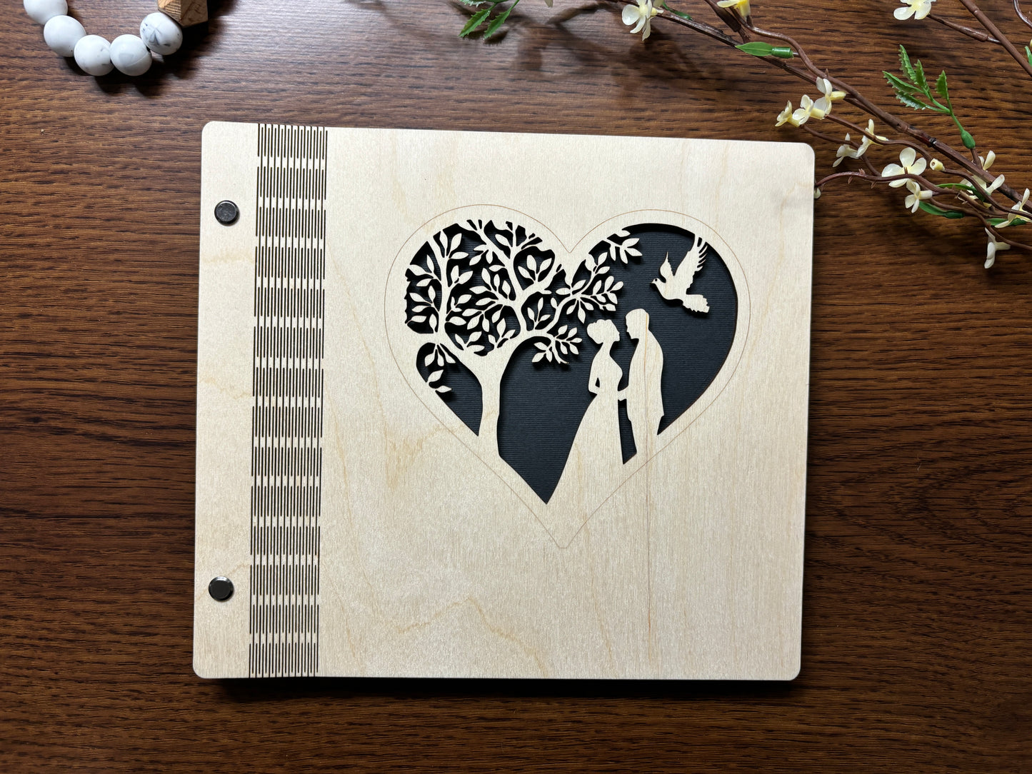 Photo Book with 8x8 scrapbook inserts