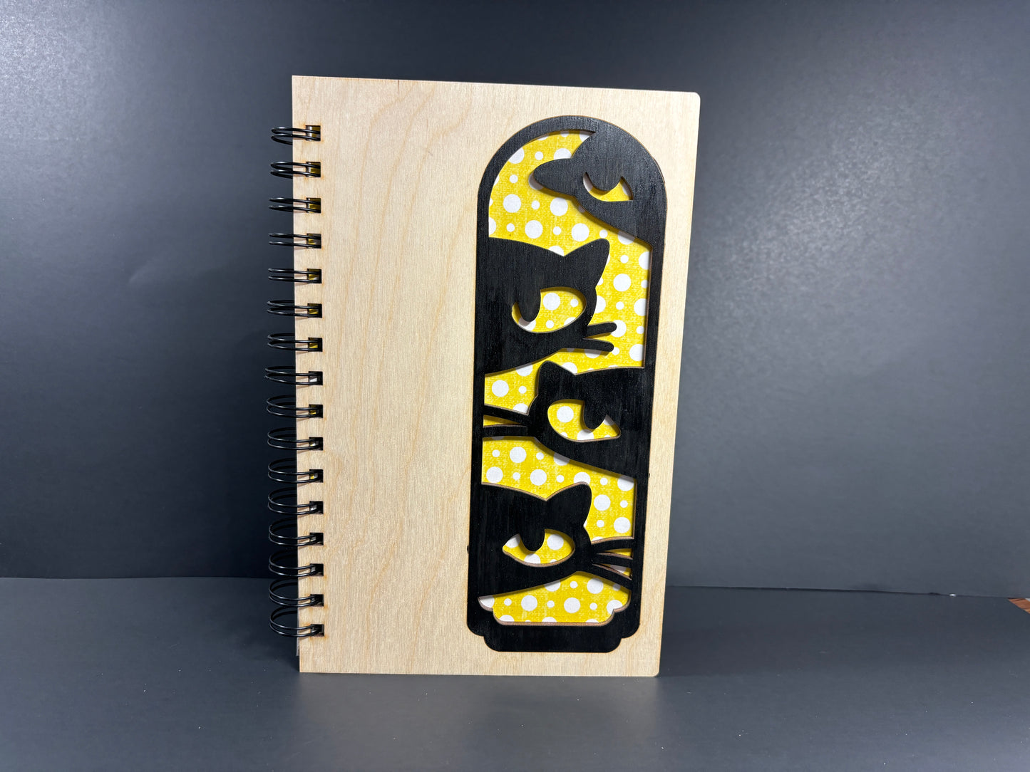 Spiral Notebook, Lined or Unlined Paper, Personalization Available