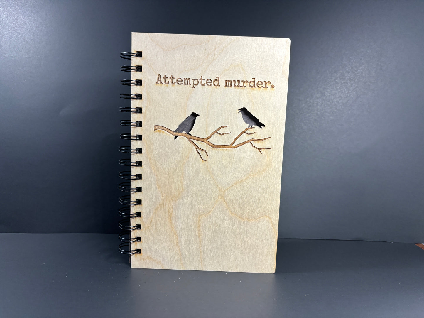 Spiral Notebook, Lined or Unlined Paper, Personalization Available