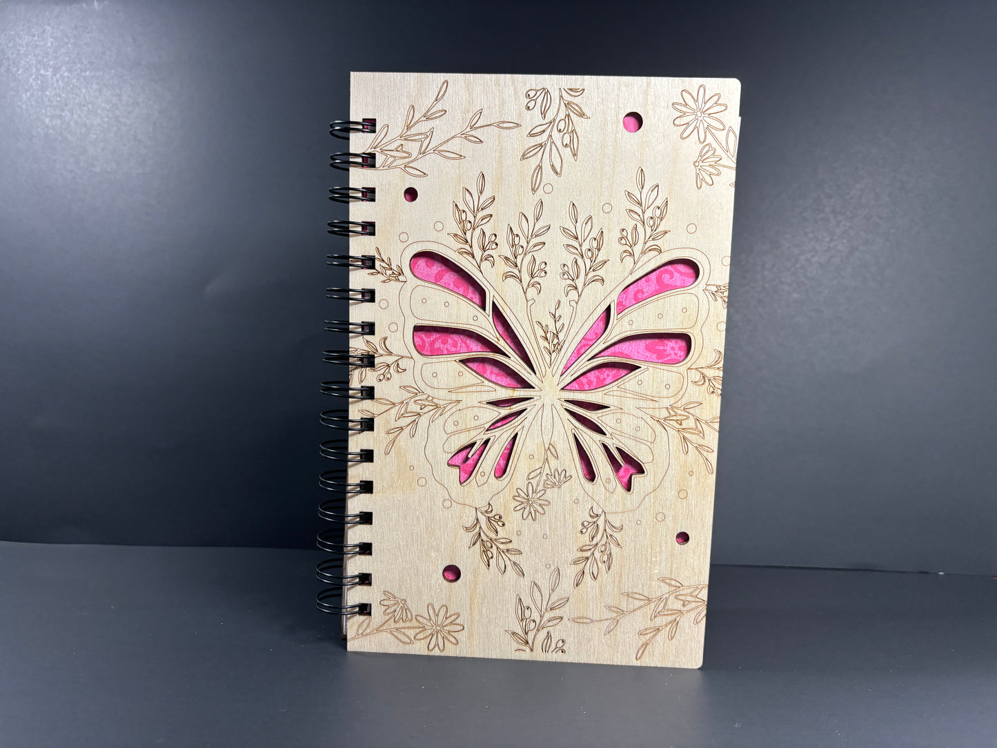 Spiral Notebook, Lined or Unlined Paper, Personalization Available