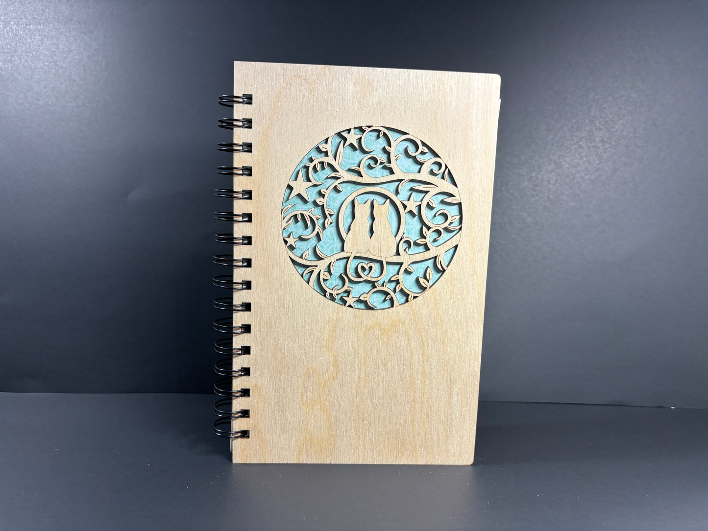 Spiral Notebook, Lined or Unlined Paper, Personalization Available