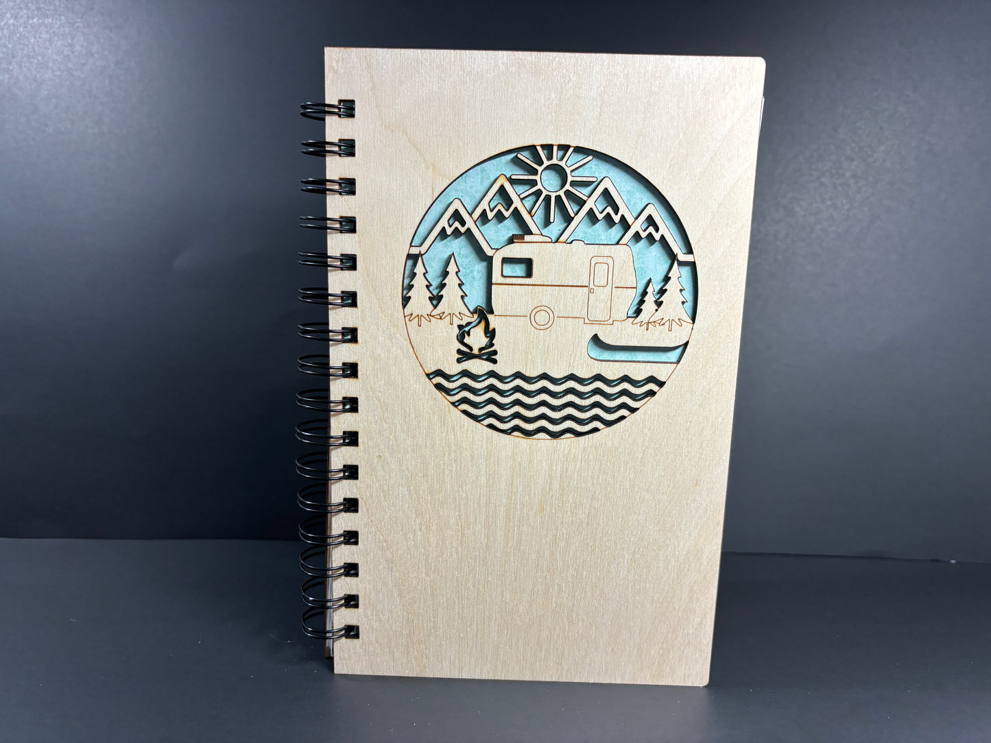 Spiral Notebook, Lined or Unlined Paper, Personalization Available