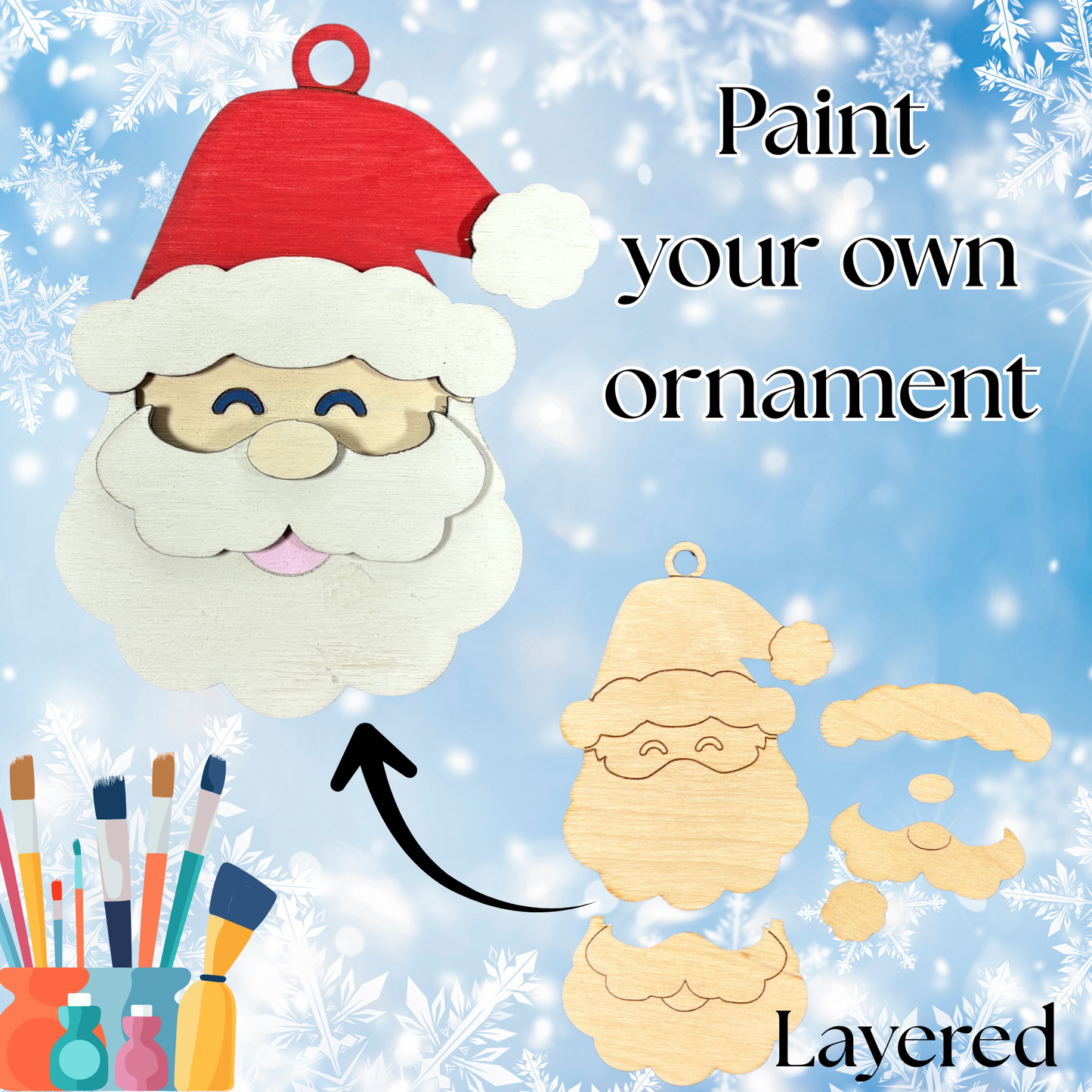 Layered Ornament - Sixx Cool Mom's Private Event