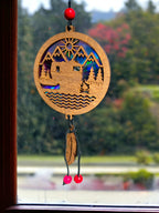 Suncatcher, Camping, Re-purposed DVD/CD