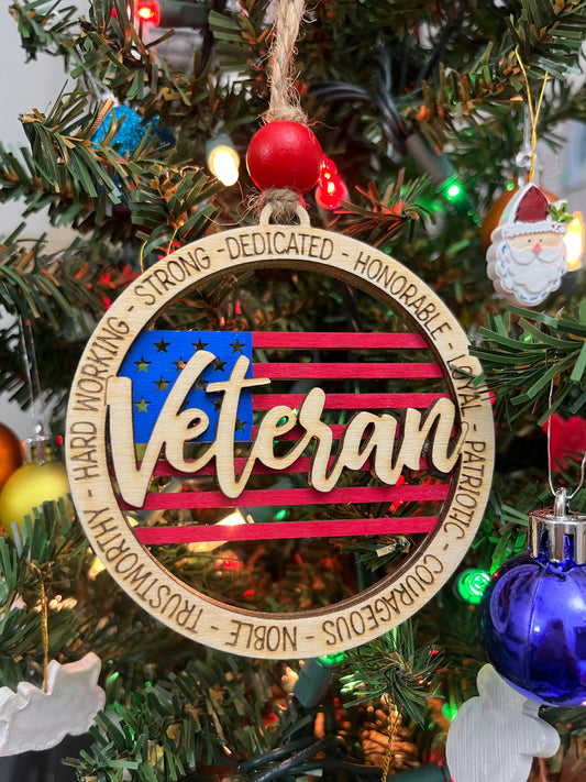 Veteran Ornament