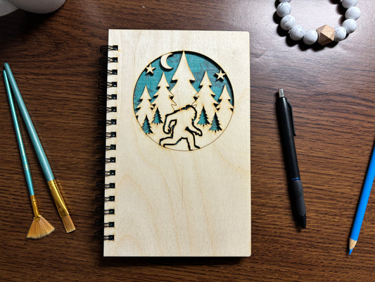 Bigfoot Spiral Notebook