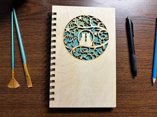 Cats Sitting in a Tree Spiral Notebook