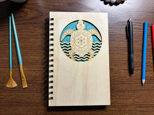 Turtle Spiral Notebook