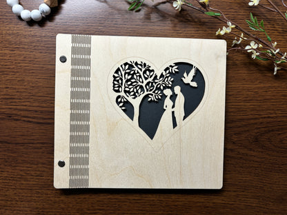 Photo Book with 8x8 scrapbook inserts