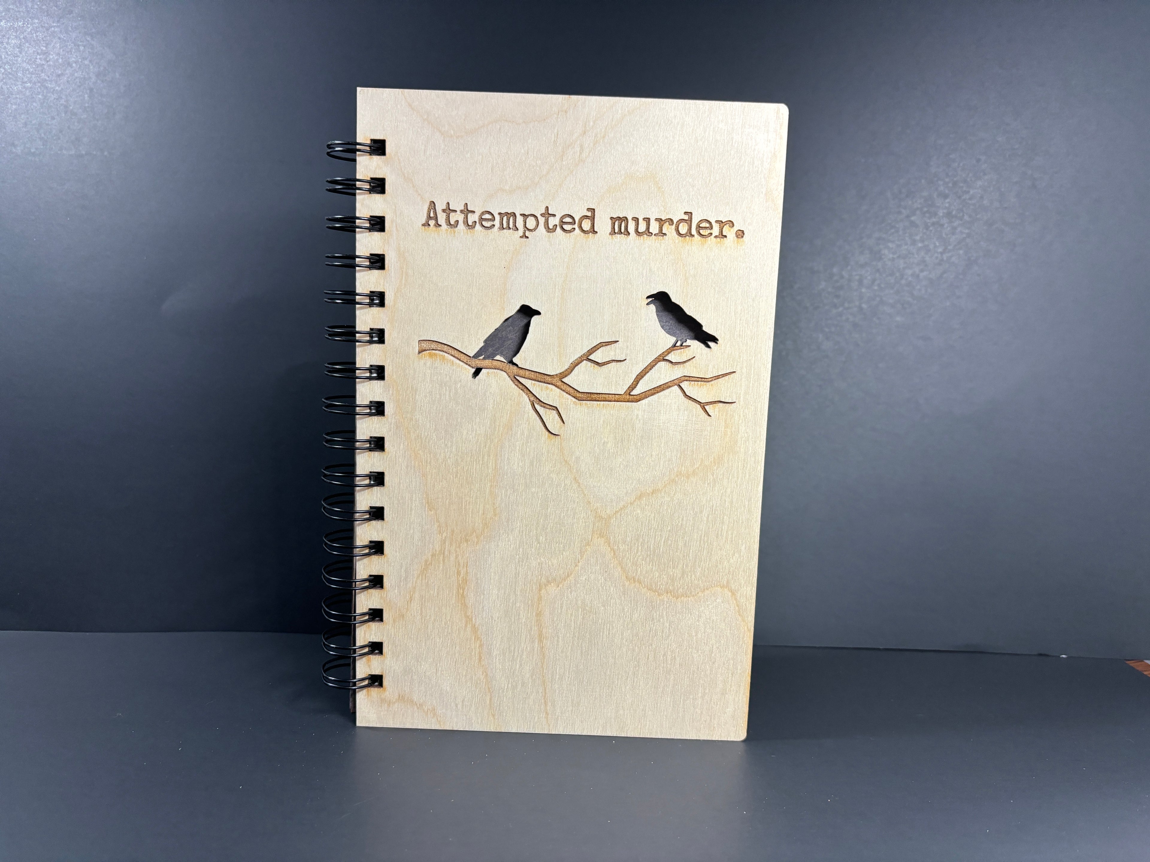 Spiral Notebook, Lined or Unlined Paper, Personalization Available