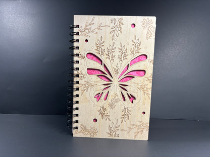 Spiral Notebook, Lined or Unlined Paper, Personalization Available