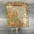 Florida State Parks Map with Story Tag