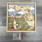 Florida Wineries Map with Story Tag