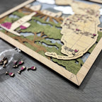 Florida Wineries Map with Story Tag