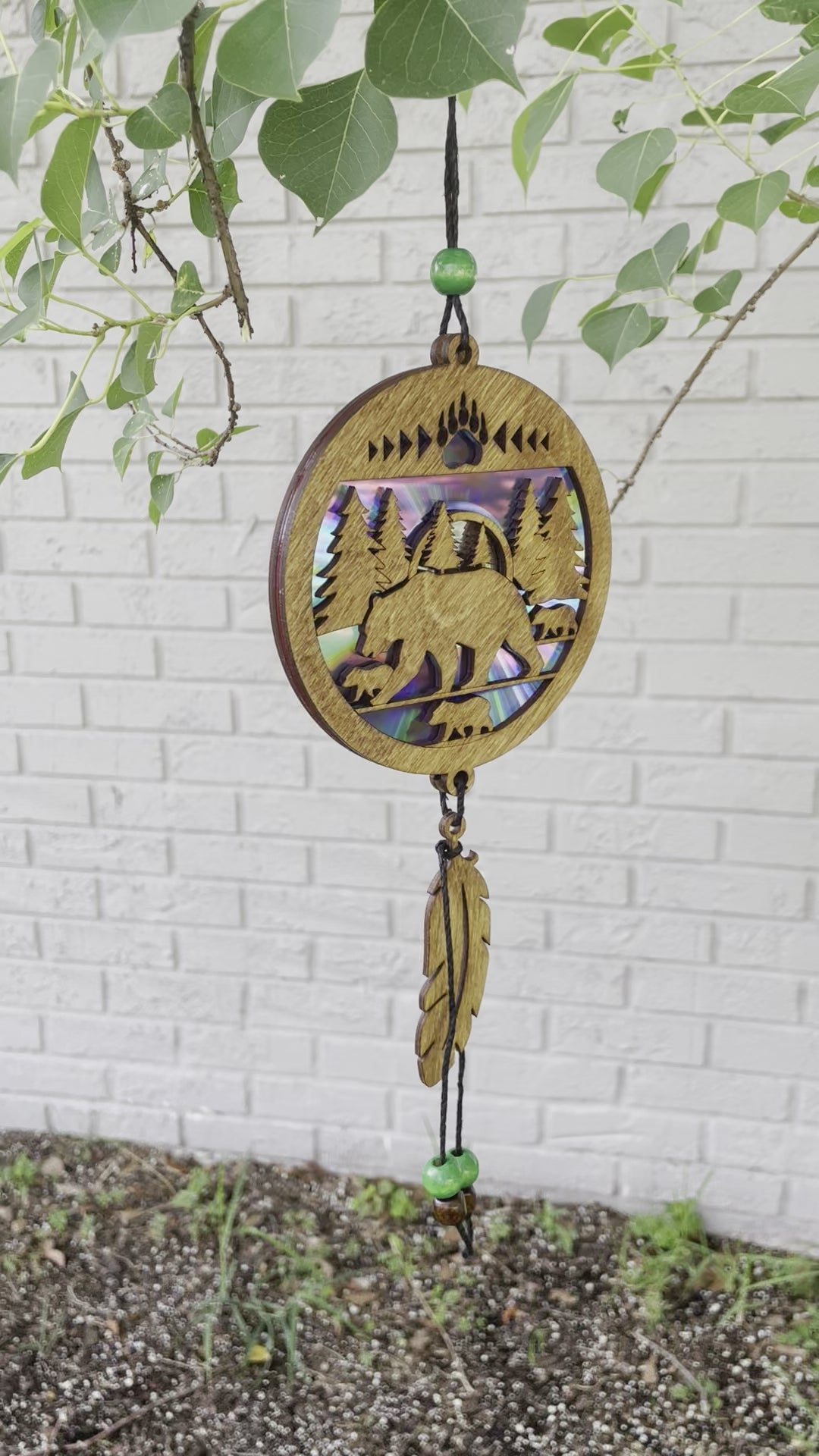 Suncatcher, Mama Bear, Re-purposed DVD/CD